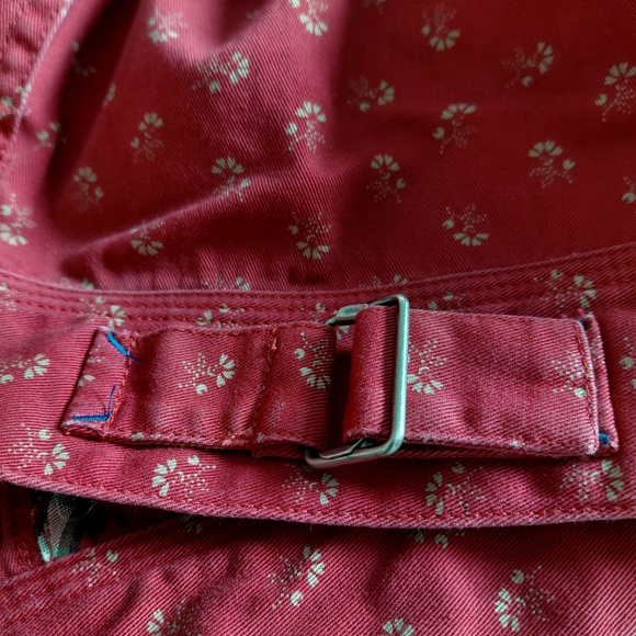 Ralph Lauren Vintage Red Jacket W/Floral Pattern Western Style Size M - Picture 4 of 9